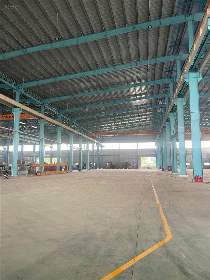 Cho thuê xưởng đẹp tại hưng yên xã lạc đạo  văn lâm diện tích 2300m2