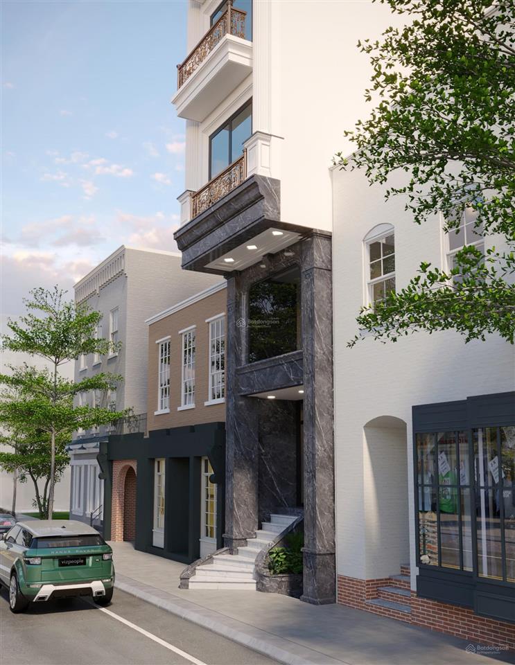 Nhà phố số 40 hồ trung kính 85m2 mặt tiền 4.8m  nhà 8 tầng hầm bán trực tiếp