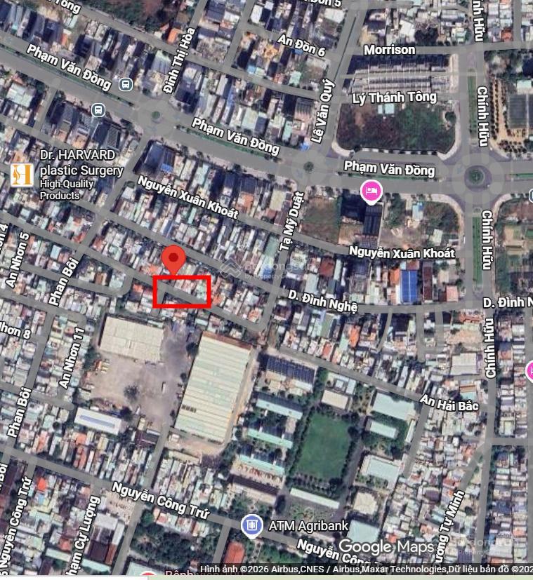 Bán nhanh lô mt tạ mỹ duật, ra phạm văn đồng chỉ 100m, cách biển 500m, nằm giữa khu phố du lịch hàn