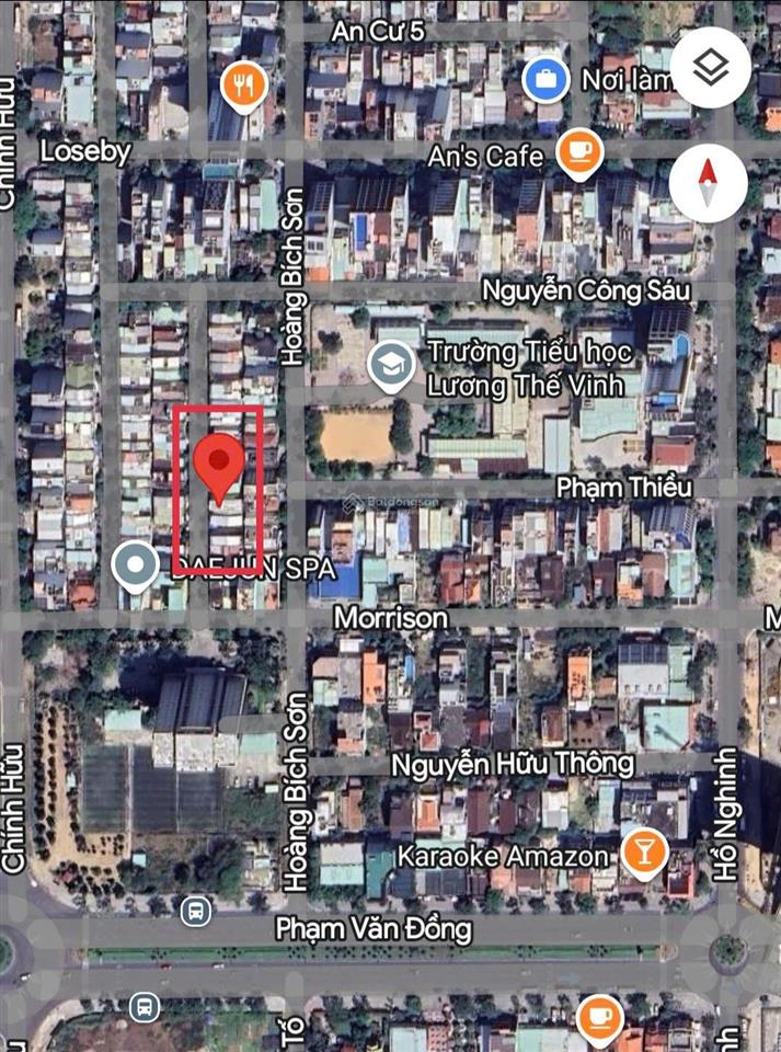 Bán đất an cư 4, sát trục thông biển morison, cách biển 300m khu du lịch đông đúc quanh năm