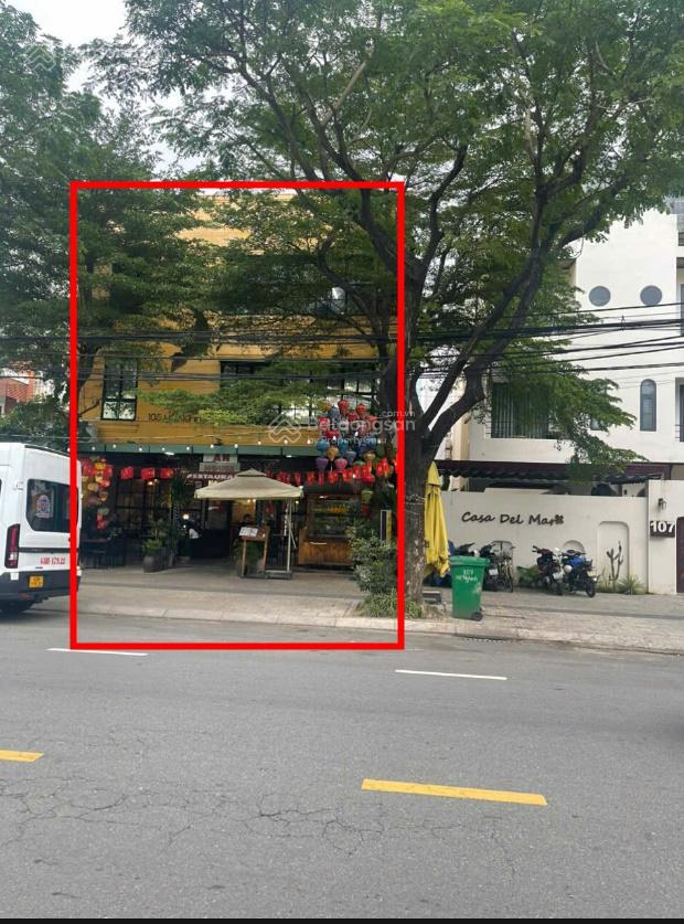 Bán lô mt 105 hồ nghinh  đối diện công viên hồ nghinh, ra biển chỉ 200m, làm việc chính chủ..