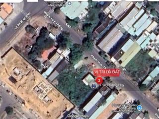 Cặp đất phạm huy thông, đường lớn 10.5m, gần góc lý nhật quang, ra lê văn duyệt chỉ 100m.