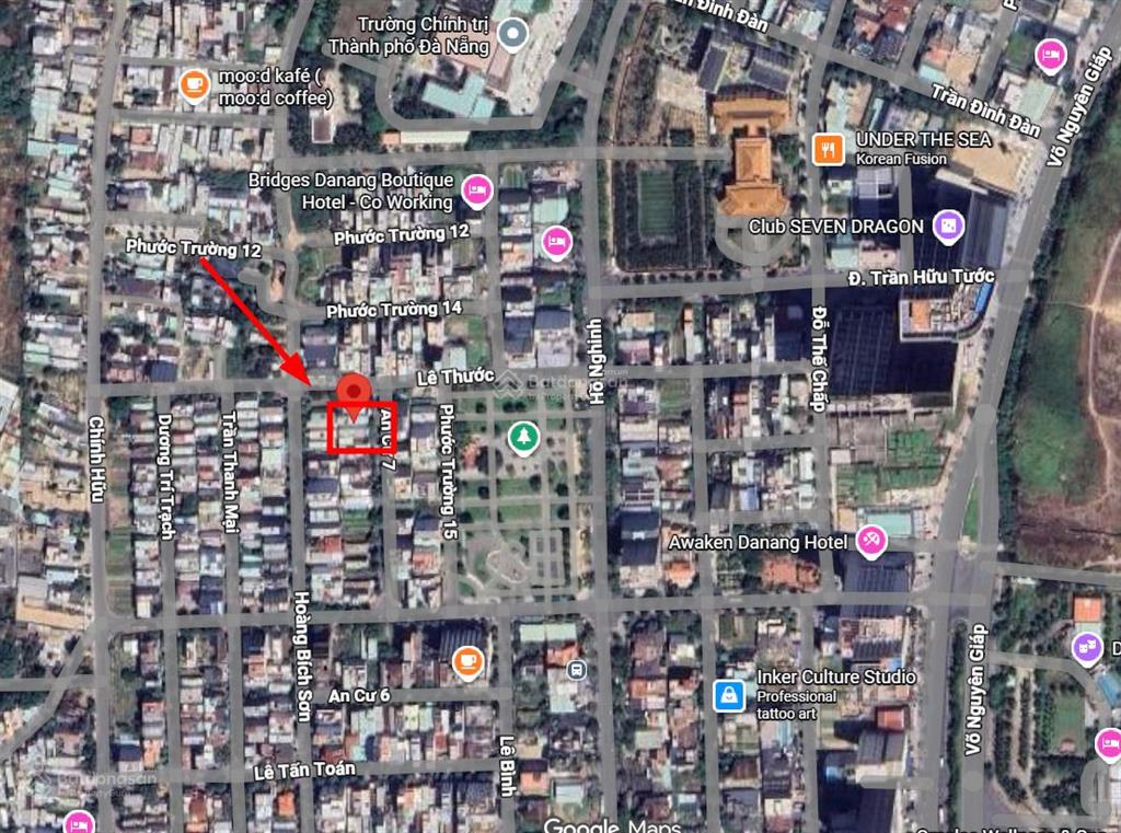 Bán nhanh lô đất an cư 7, gần cv hồ nghinh cách biển 300m, rẻ nhất khu vực giá chỉ 12.3 chính chủ