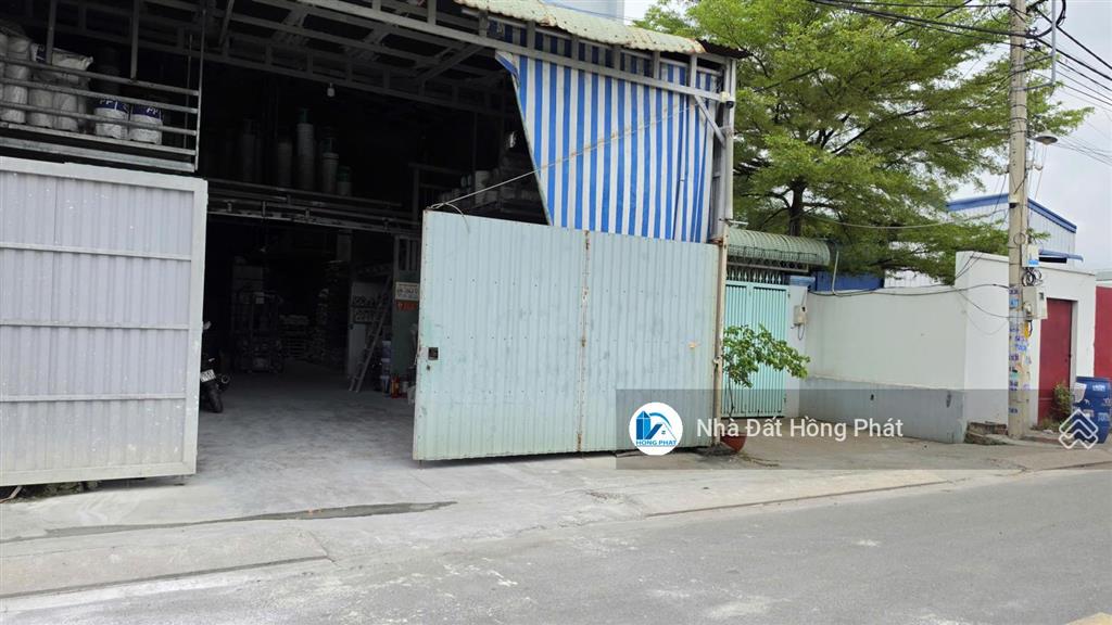 Xưởng bán dt 11x50, mặt tiền đông thạnh 3, gần chợ đông thạnh, hl80b