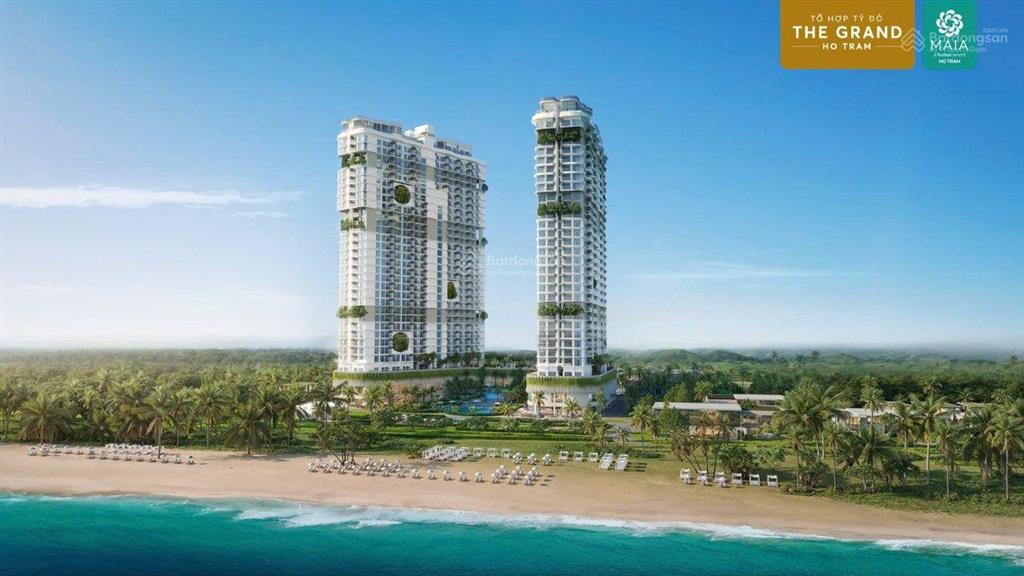 Condotel 2 phòng ngủ góc 80m2 tại maia ho tram resort giá dự kiến chỉ từ 5.5 tỷ/ căn  0937 688 ***