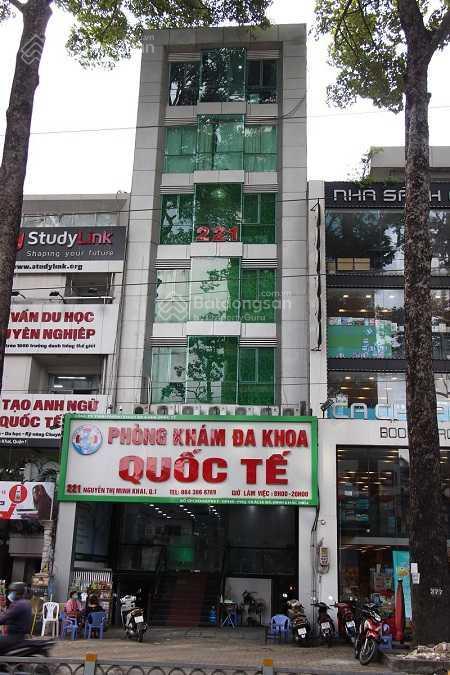 Cho thuê nhà mặt tiền calmette, quận 1. dt 15x20m. 1 trệt, 6 lầu. dtsd 1.300m2