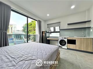 Chdv phòng 40m2 có ban công lớn máy giặt riêng ở thích quảng đức gần phan xích long phú nhuận