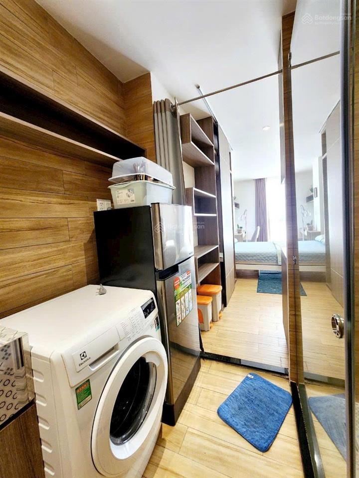Cho thuê căn hộ 45m2 máy giặt riêng ban công của sổ lớn ở hoàng hoa thám bình thạnh gần cầu bông q1