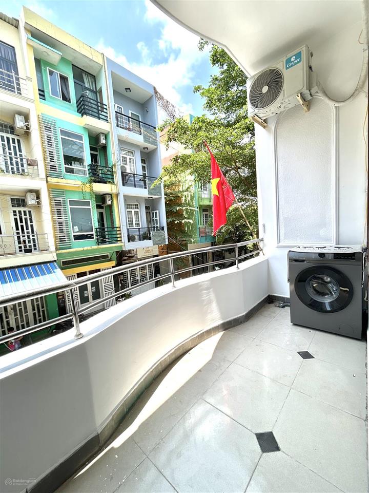 Cho thuê chdv 1pn 45m2 ban công máy giặt riêng, nguyễn hữu cảnh bình thạnh gần cầu thị nghè q1