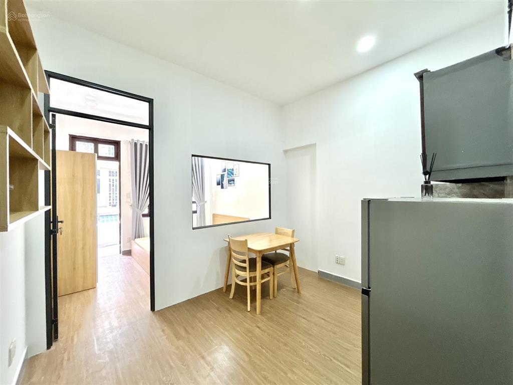 Cho thuê chdv 1pn 45m2 ban công máy giặt riêng, nguyễn hữu cảnh bình thạnh gần cầu thị nghè q1