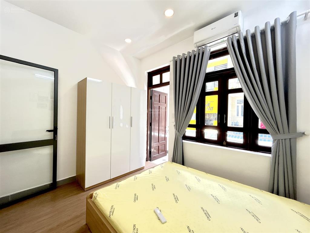 Cho thuê chdv 1pn 45m2 ban công máy giặt riêng, nguyễn hữu cảnh bình thạnh gần cầu thị nghè q1