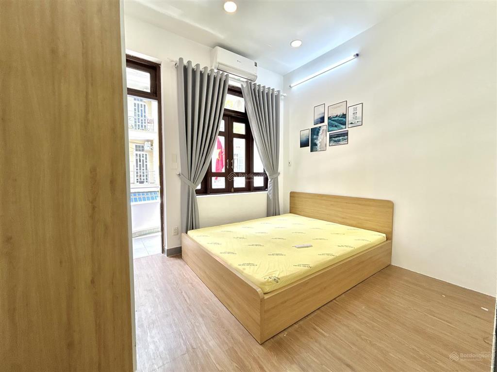 Cho thuê chdv 1pn 45m2 ban công máy giặt riêng, nguyễn hữu cảnh bình thạnh gần cầu thị nghè q1
