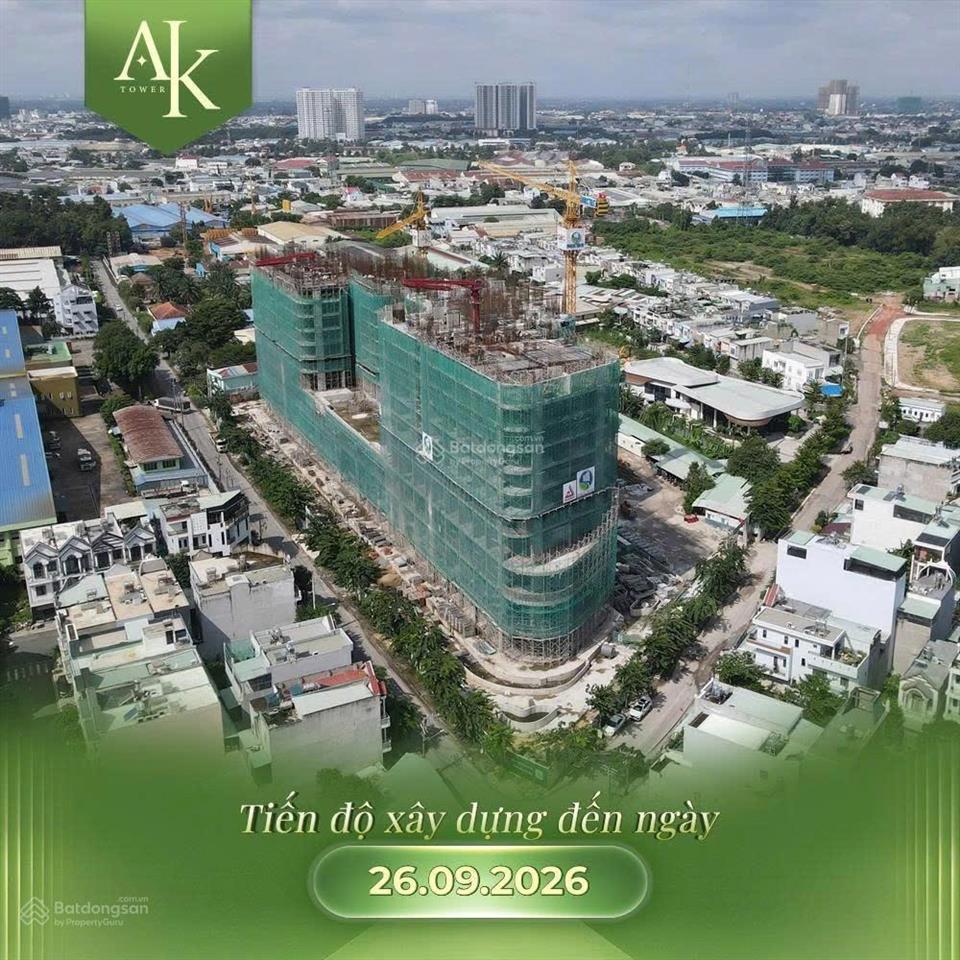 Chính chủ chuyển nhượng căn hộ góc 1 phòng ngủ+ a&k tower phường an phú, hcm sang tên được ngay