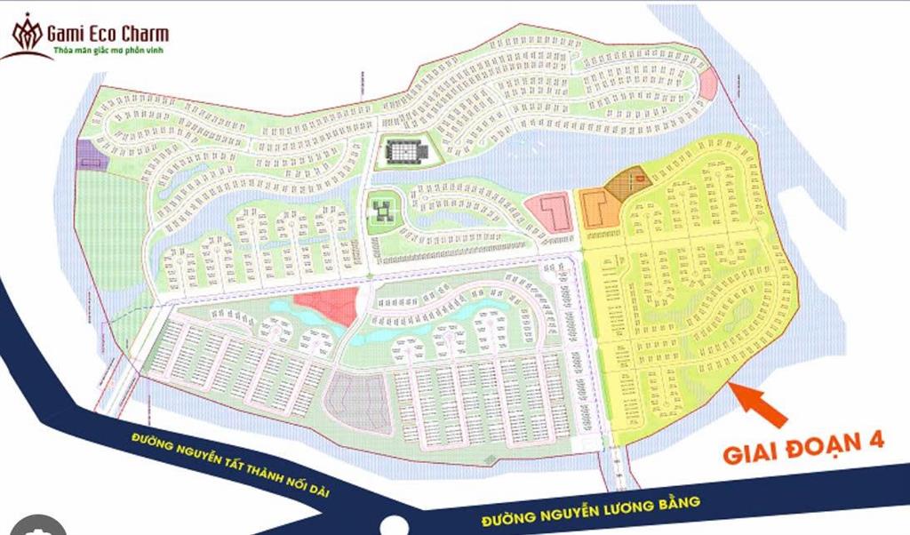 Lô góc 2 mặt tiền dự án gami eco charm đà nẵng  ngay bên cạnh công viên