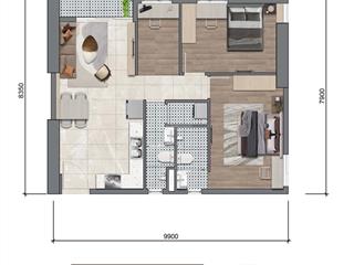 Bán căn hộ legacy 66 quận 5  căn 2pn+1 đa năng  thiết kế boutique luxury  giá gốc cđt