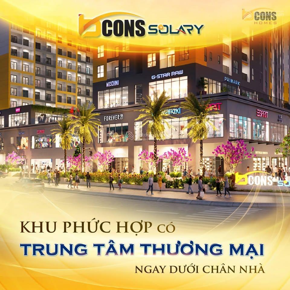 Bán cc bcons solary, từ 1,750 tỷ, 52 m2, 2pn, 2wc tại tân đông hiệp, dĩ an, bình dương, giá tốt