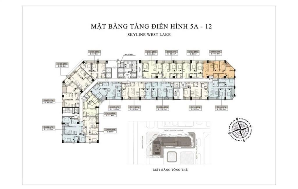 Cập nhật quỹ căn skyline, lô góc từ 82 m2, 2 pn, 3 pn, view đẹp! giá vip