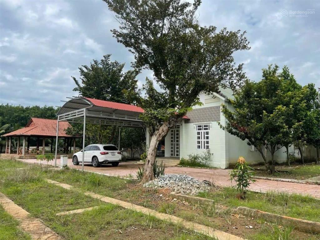 Chỉ 520 triệu đất vườn có sẵn nhà chơn thành. cách kcn becamex chỉ 800m, sổ hồng sẵn