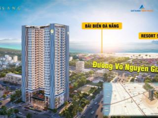 Căn hộ chung cư trực diện biển mỹ khê, đà nẵng căn 2pn 2wc 82.5m2 sổ đỏ sở hữu lâu dài