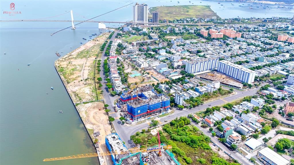 Căn vip nhất căn hộ cao cấp 2pn sông hàn, hàng ngoại giao giá cđt  dự án peninsula đà nẵng
