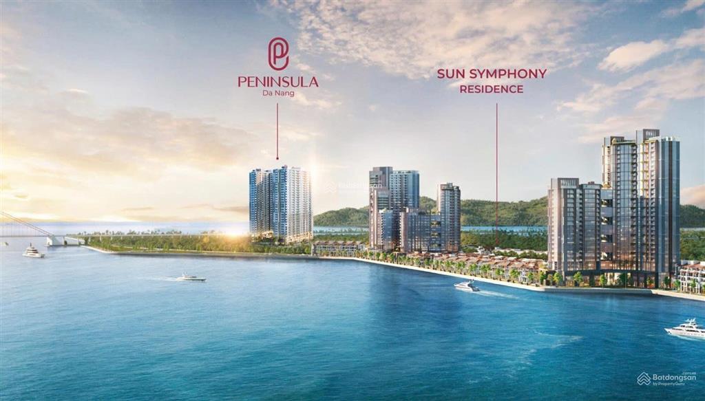 Căn vip nhất căn hộ cao cấp 2pn sông hàn, hàng ngoại giao giá cđt  dự án peninsula đà nẵng