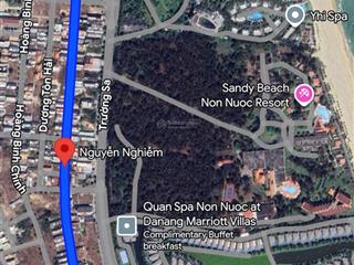 Hạ giá 1tỷ cần bán gấp cặp đất đường nguyễn nghiễm vị trí sát biển cực đẹp