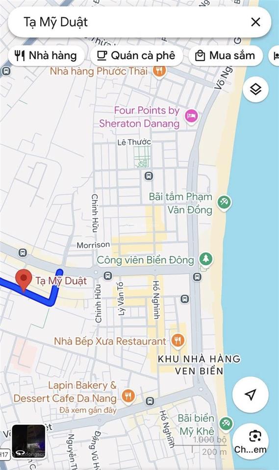 Bán nhà 4 tầng mặt tiền sát phạm văn đồng, dương đình nghệ, trung tâm biển sơn trà