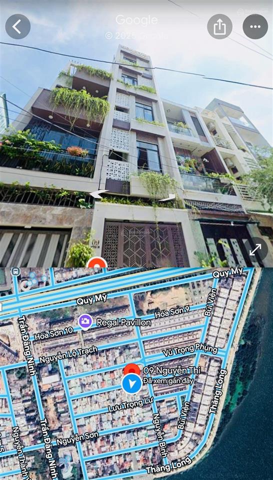 Hạ 1tỷ bán toà căn hộ 7 tầng mặt tiền đường nguyễn thi, hoà cường, hải châu , có dòng tiền 600tr