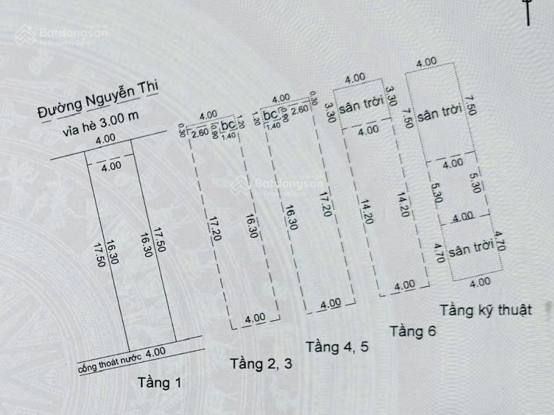 Hạ 1tỷ bán toà căn hộ 7 tầng mặt tiền đường nguyễn thi, hoà cường, hải châu , có dòng tiền 600tr