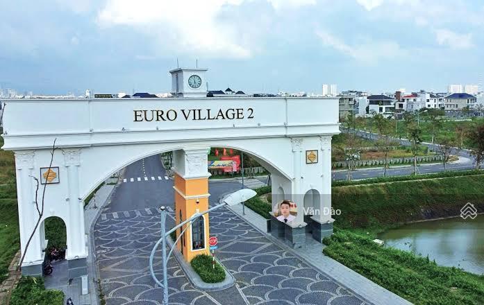 Siêu phẩm đất biệt thự view hồ ngay cổng euro village 2 | ngang 20m hiếm có