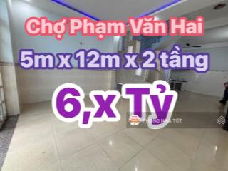 Bán nhà tân bình chợ phạm văn hai ngộp nh bán gấp
