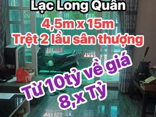 Bán nhà lạc long quân tân bình giáp quận 11 từ 10tỷ còn hơn 8tỷ bán.