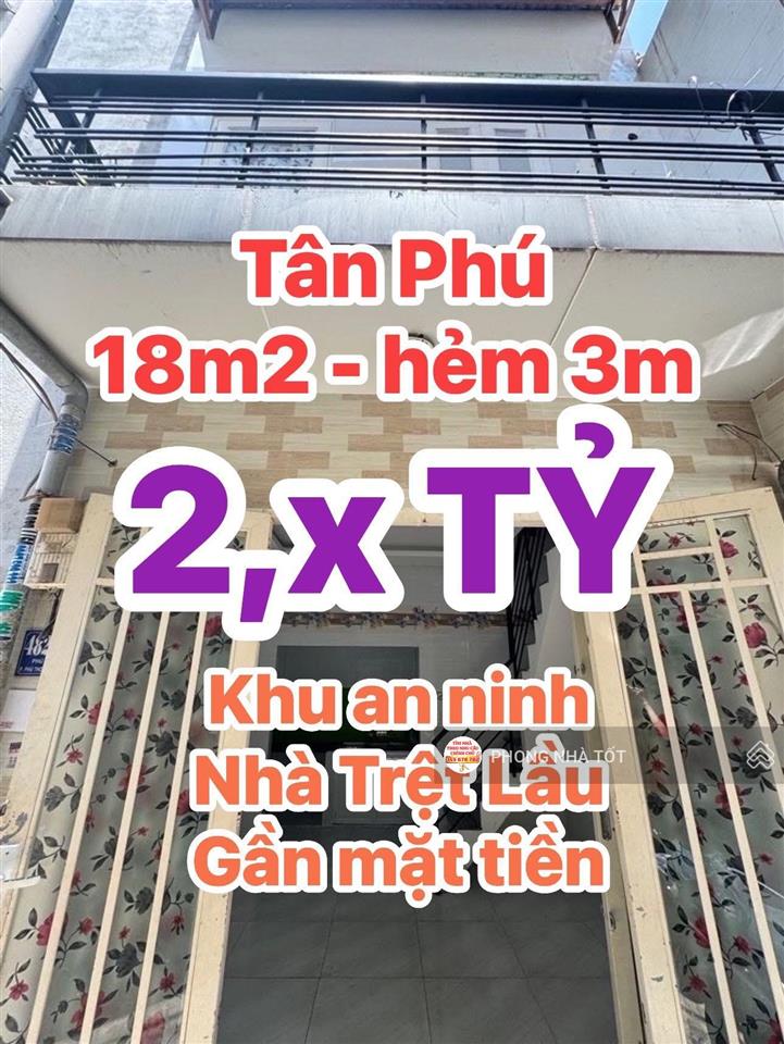 Bán nhà rẻ tân phú hơn 2tỷ thương lượng