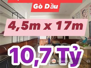 Bán rẻ nhà mặt tiền kd gò dầu tân phú