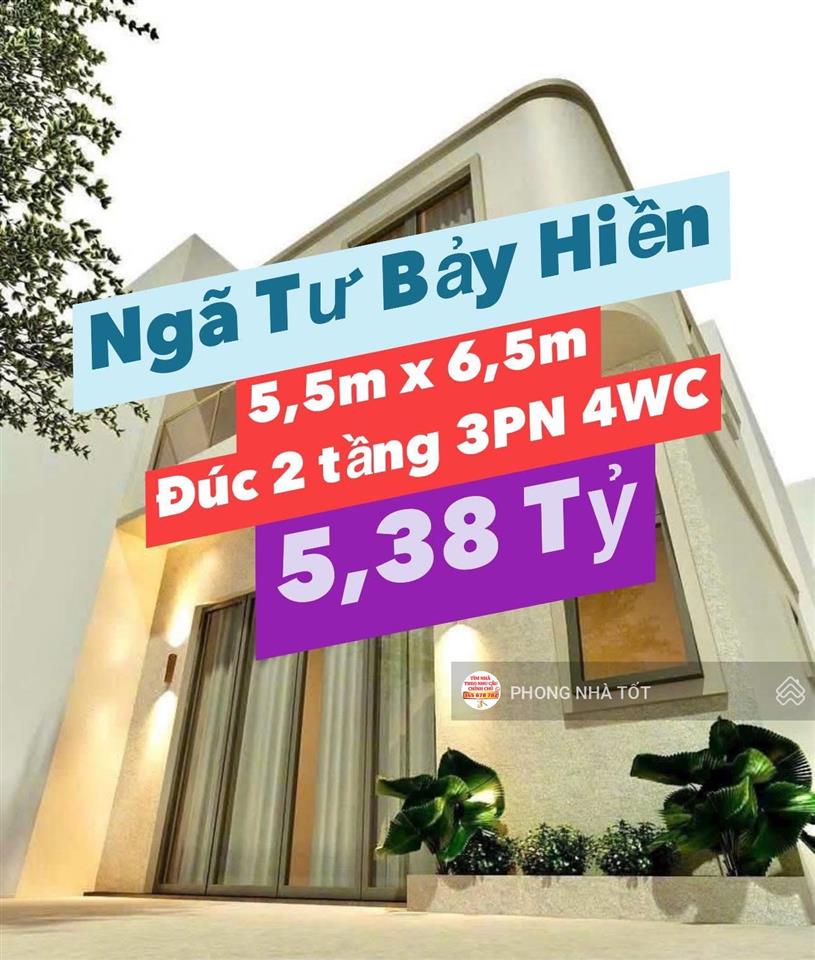 Bán nhà riêng tại cách mạng tháng tám, 5 tỷ, 40m2, 3pn, 4wc, chính chủ giá tốt