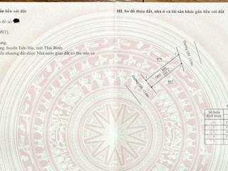 Bán đất phân lô xã vũ lăng, tiền hải, thái bình