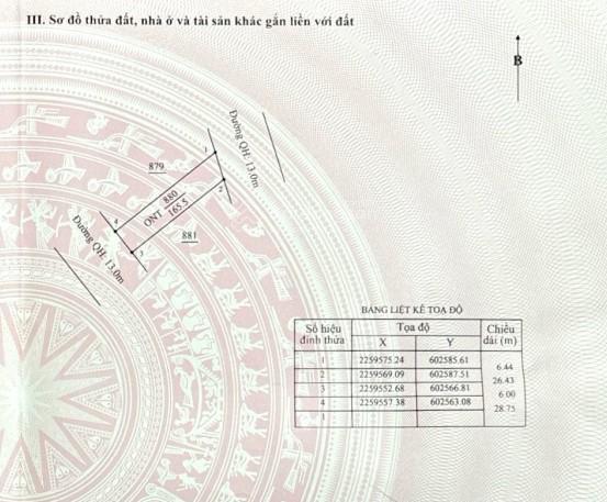 Bán đất phân lô xã vũ lăng, tiền hải, thái bình