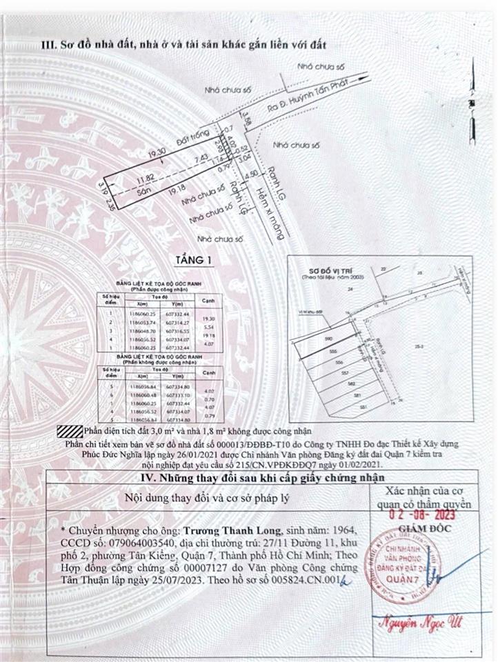 Bán đất chính chủ diện tích 93 m nở hậu 5,6 mét