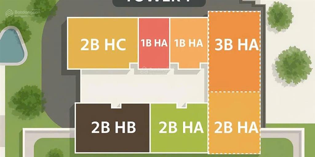 Chuyển nhượng suất ngoại giao căn hộ 1n chung cư k8  starlake tây hồ tây gđ2