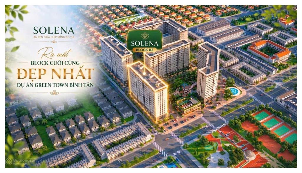 Chính thức nhận booking solena green town, full chiết khấu 9%, cập nhật mới nhất từ cđt