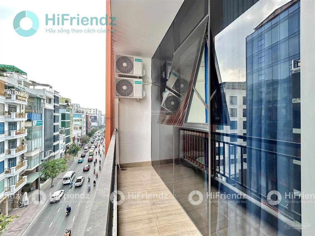 Cho thuê 1pn ban công mới gần khu vực sân bay full nội thất  gần phú nhuận  công viên gia định