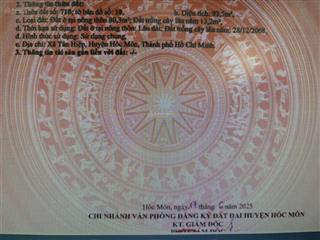 Bán đất tại xã tân hiệp, 3,9 tỷ, 93,5m2 hàng hot giá siêu hời