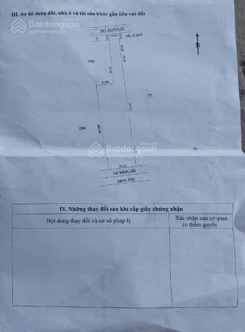 Bán đất tại xã thạnh mỹ, tân phước, tiền giang, giá 10,5 tỷ, 12224 m2