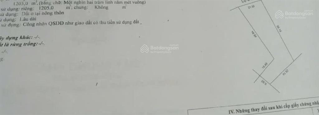 Bán đất tại mỹ hòa, tháp mười, đồng tháp, 6,2 tỷ, 1205 m2  hot! view đẹp