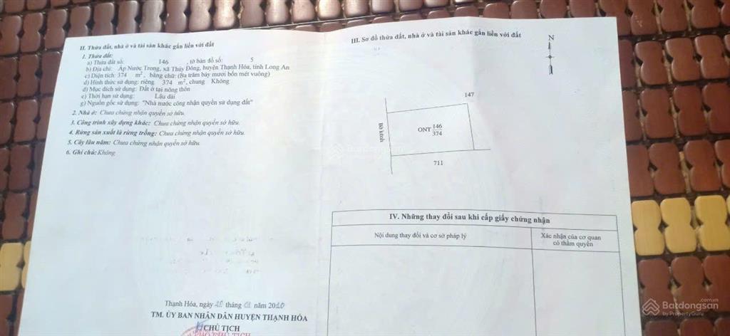 Bán đất tại thủy đông, thạnh hóa, long an, 19,5 tỷ, 13905 m2 giá siêu hời