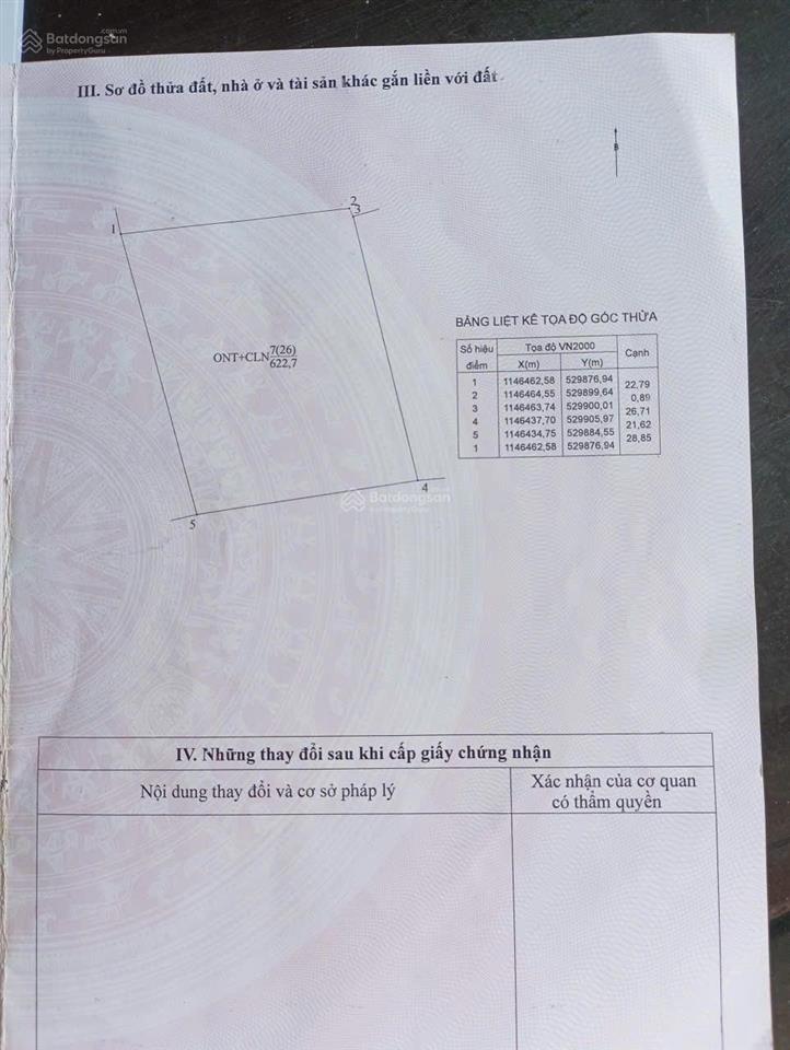 Bán đất tại quốc lộ 1a, an cư, cái bè, giá tốt 20 tỷ, 622.7m2
