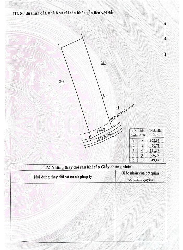 Bán đất tại đt 755b, 26 tỷ, 9836 m2, huyện bù đăng, bình phước