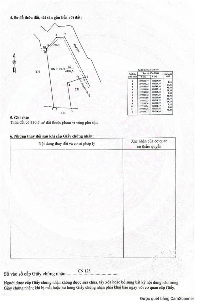 Bán đất thổ cư tại xã thạnh bình, tây ninh, giá siêu hời 40 tỷ, diện tích 6154 m2