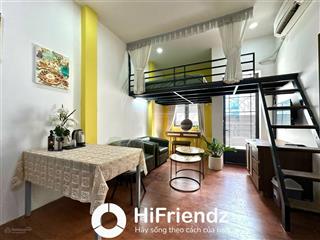 Cho thuê căn hộ gác bancol, máy giặt riêng, full nội thất, rộng 40m2, ngay tô hiến thành q10
