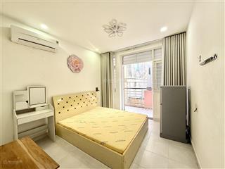 Cho thuê căn hộ studio bancol, full nội thất, rộng 25m2, chỉ tính điện nước, ngay ngã sáu phù đổng